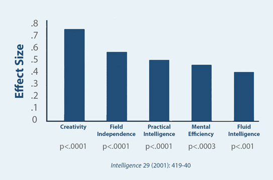 Holistic Improvement in Intellectual Performance Through the Transcendental Meditation Technique